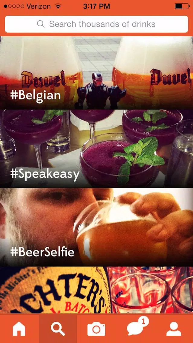 Ảnh chụp màn hình của Swig - The world's community of drink explorers