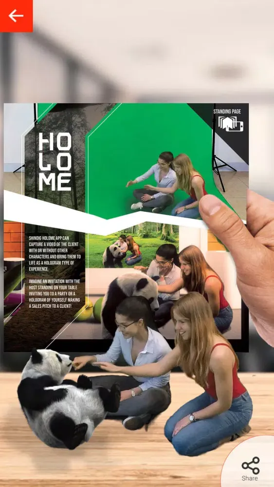 صور Shindig Studio AR Brochure