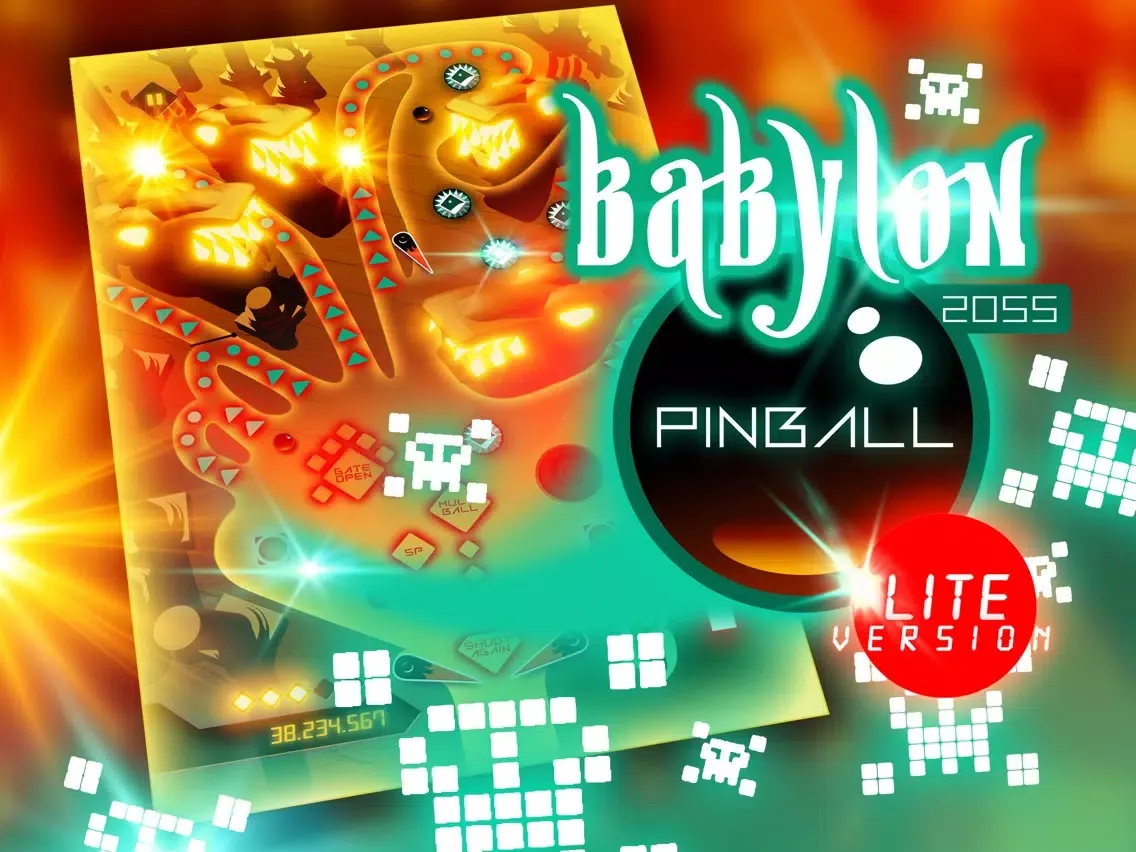 Tangkapan layar Babylon 2055 Pinball Lite iPad 
