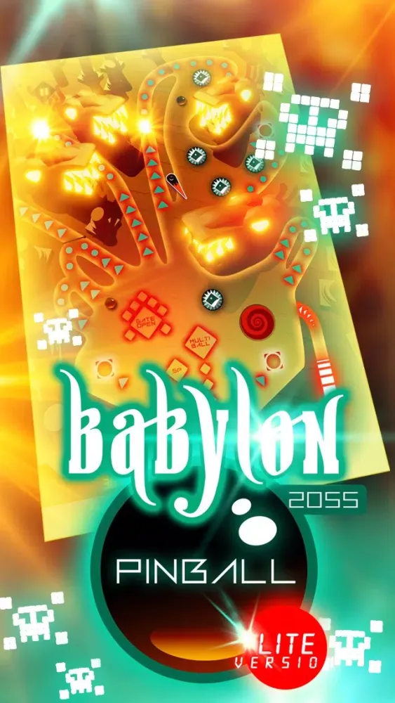 Tangkapan layar Babylon 2055 Pinball Lite