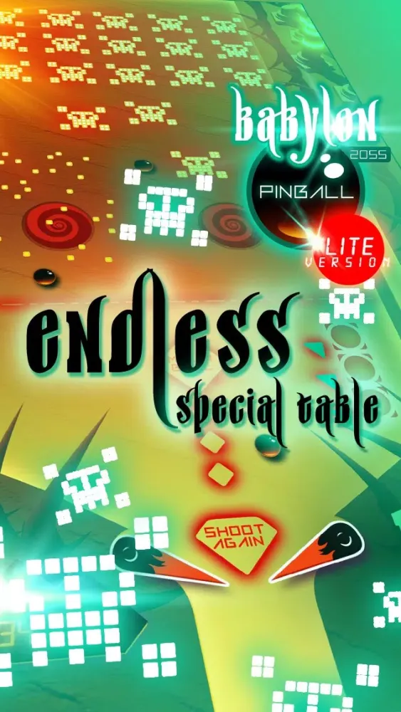 Tangkapan layar Babylon 2055 Pinball Lite