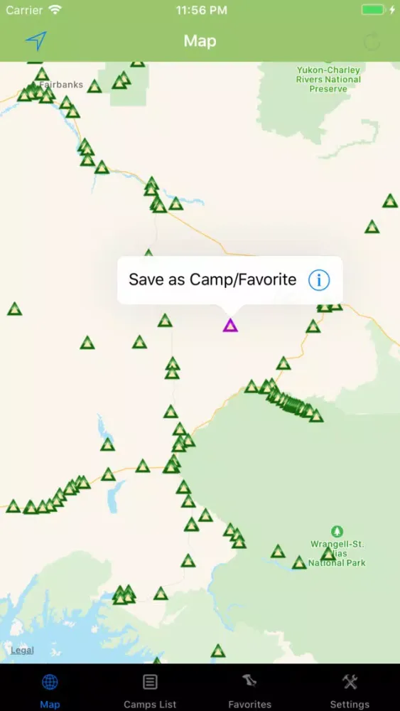 Скриншоты Alaska – Camping & RV spots