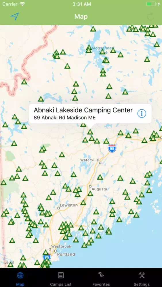 Maine – Camping & RV spots スクリーンショット