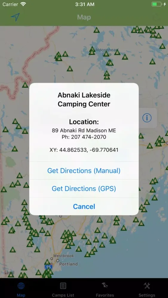Maine – Camping & RV spots スクリーンショット