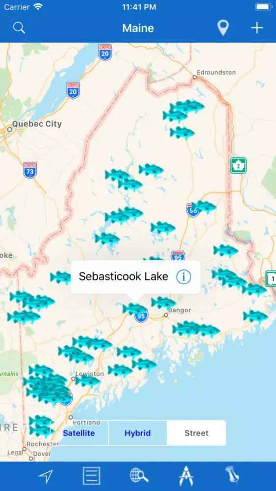 تصاویر Maine: Lakes and Fishes