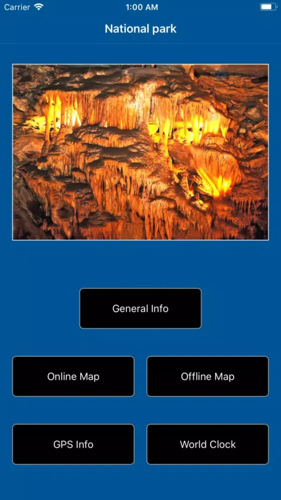 صور Mammoth Cave National Park Map