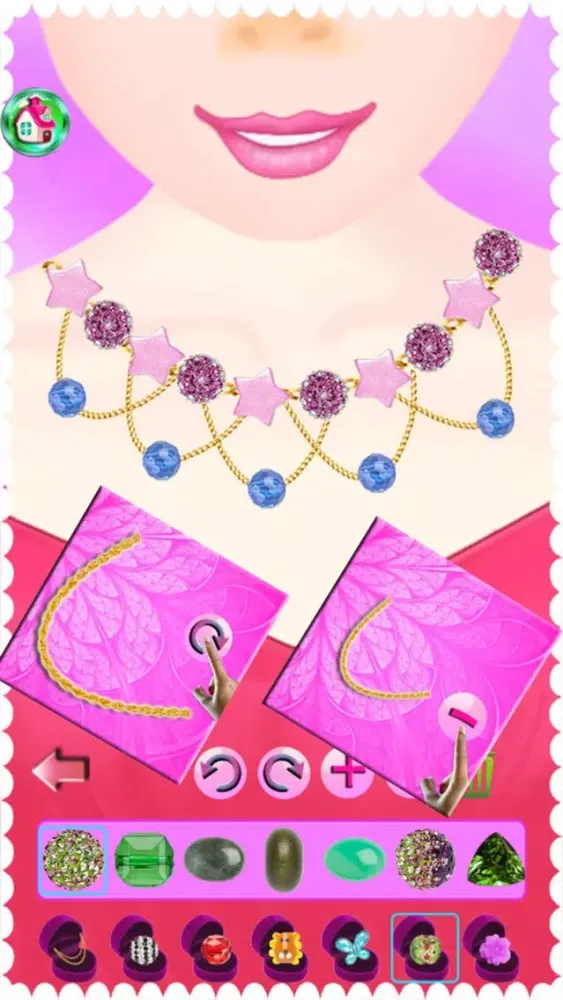 Capturas de pantalla de Princess Necklace,Ring And Gem