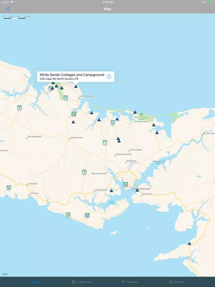 Prince Edward Island – Camps iPad 應用截圖