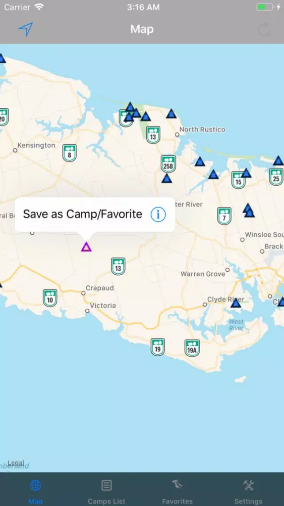 Prince Edward Island – Camps應用截圖