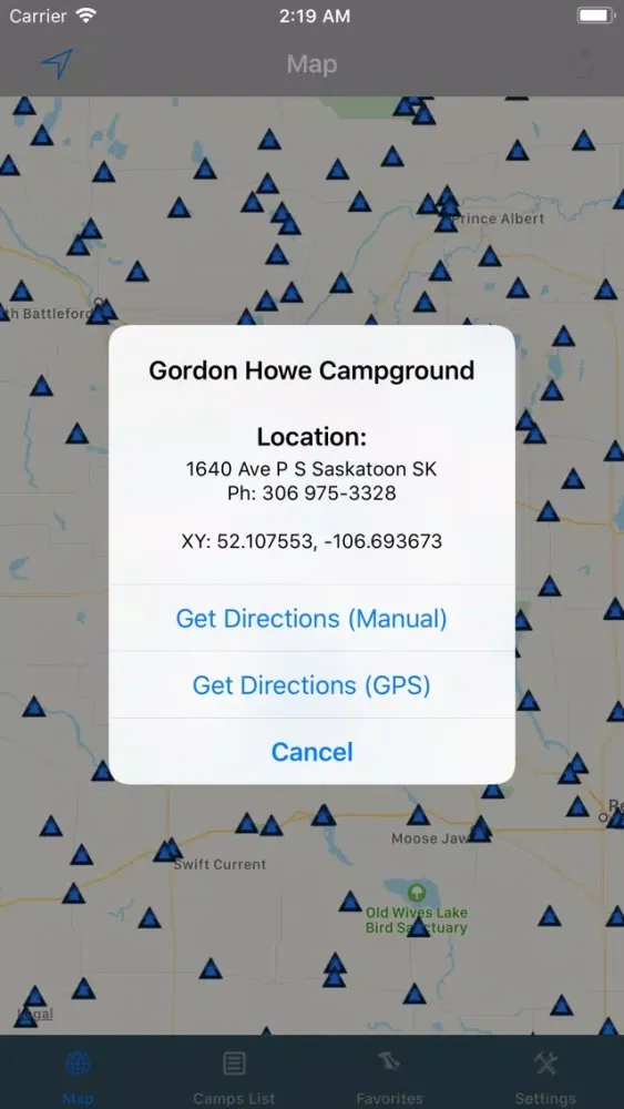 Saskatchewan – Camping & RV应用截图