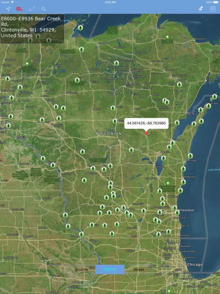 Скриншоты Wisconsin State Parks & Areas iPad 