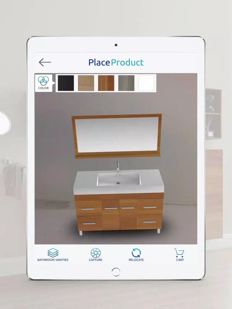 Alya Bath AR iPad  スクリーンショット
