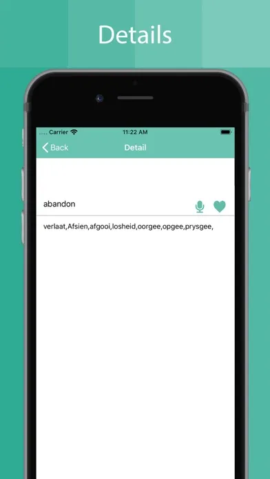 Afrikaans Dictionary Offline Screenshots