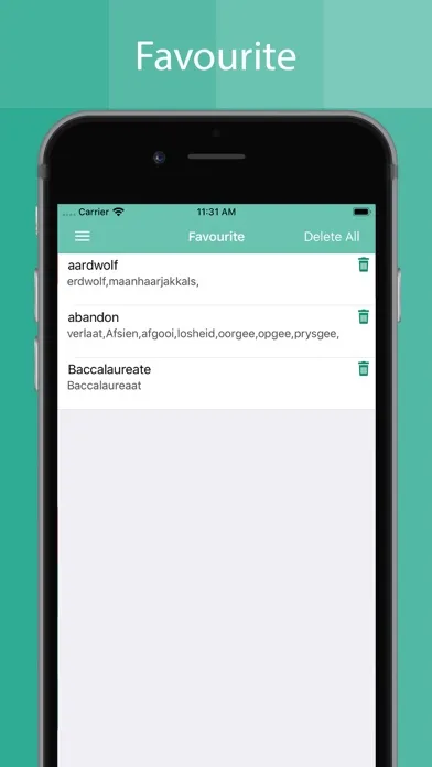 Afrikaans Dictionary Offline Screenshots