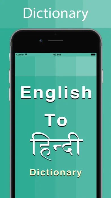 Hindi Dictionary Offline 스크린샷