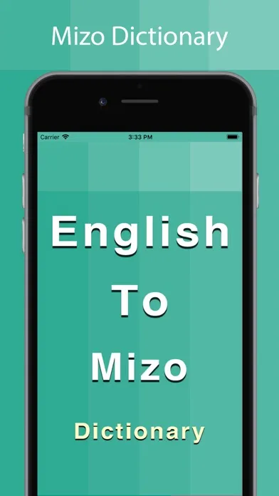 Tangkapan skrin Mizo Dictionary Offline