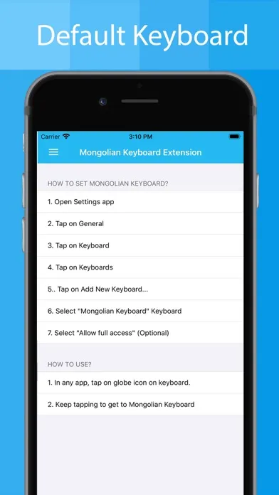 Скриншоты Mongolian Keyboard -Translator