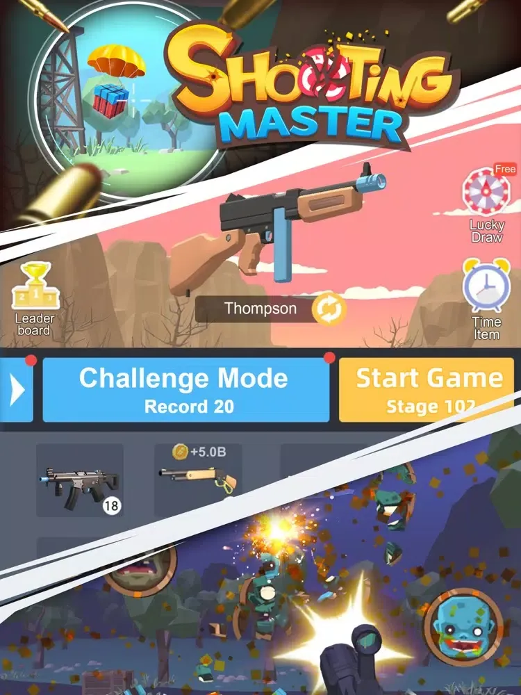 ภาพหน้าจอของ Shooting Master - Casual Shoot iPad 