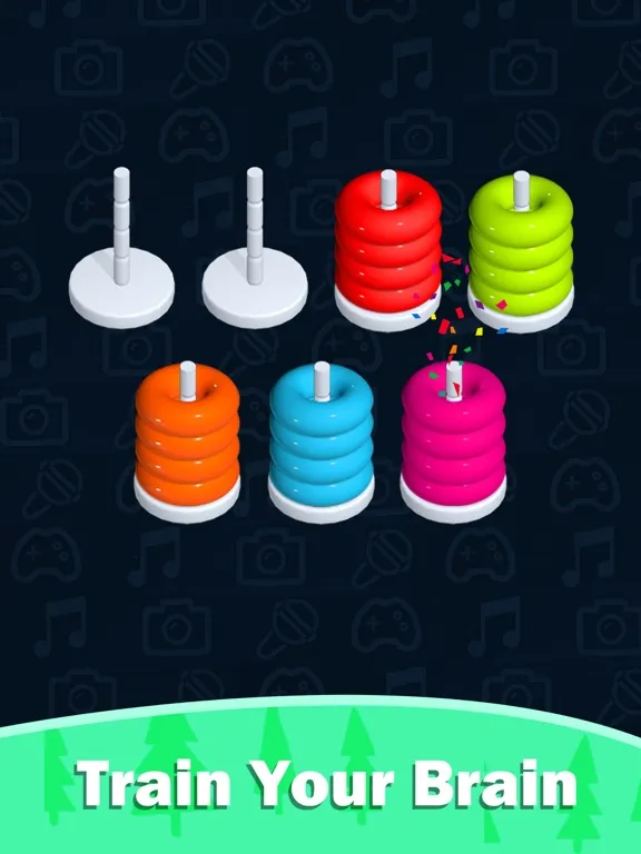Zrzuty ekranu Stacolor - Stack The Colors 3D iPad 