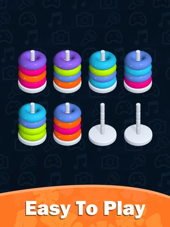 Zrzuty ekranu Stacolor - Stack The Colors 3D iPad 