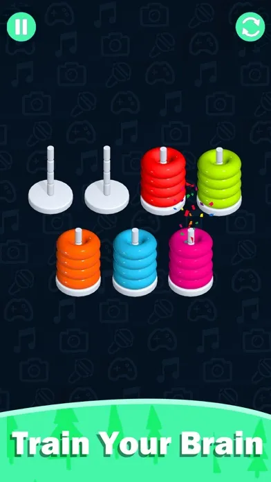 Zrzuty ekranu Stacolor - Stack The Colors 3D