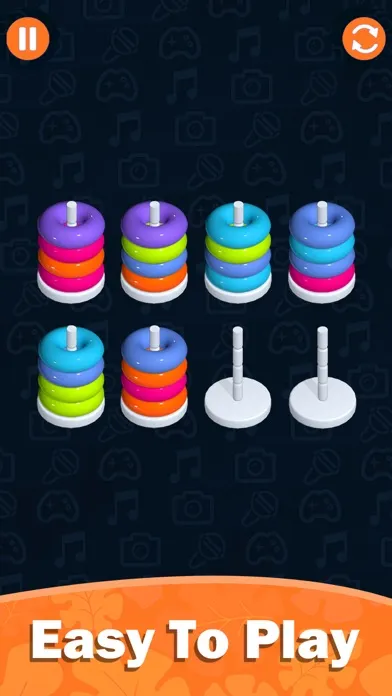 Zrzuty ekranu Stacolor - Stack The Colors 3D