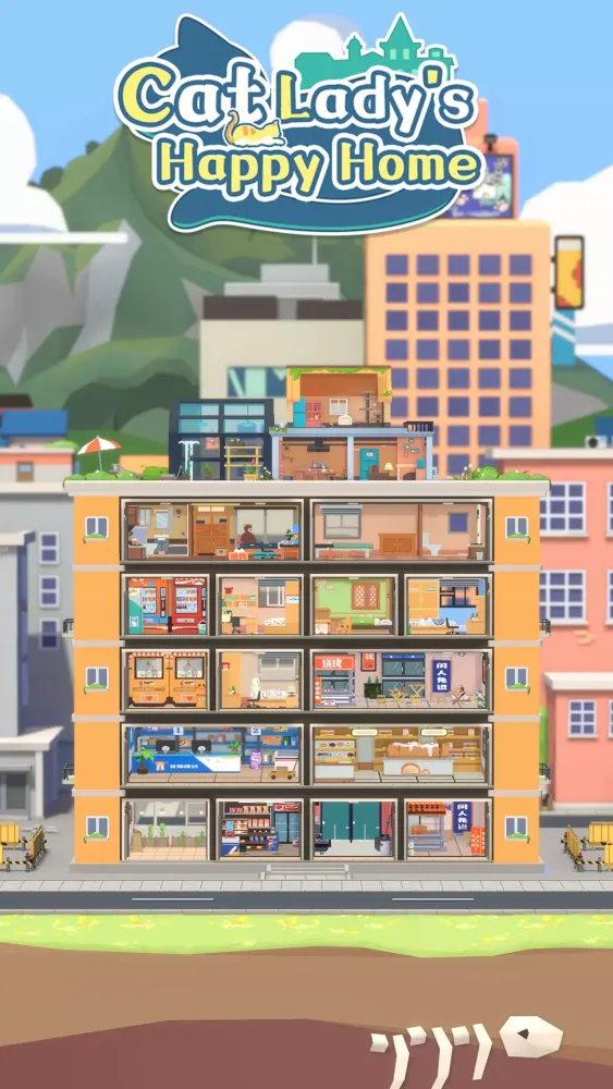 Cat Lady's Happy Home Screenshots