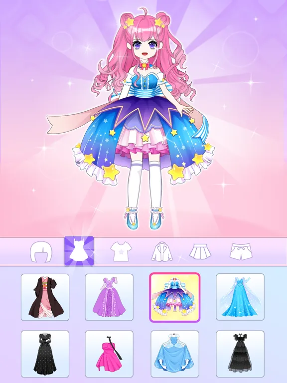 Screenshot di Shining Anime: Star Princess iPad 