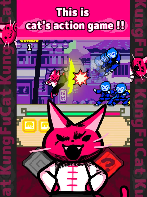 KUNG FU CAT FIGHT iPad  Screenshots
