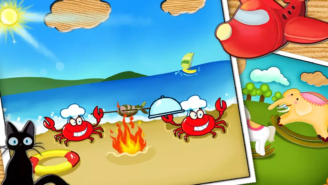 Captures d'écran de Preschool Animal Puzzle - Fun Games for Girls and Boys