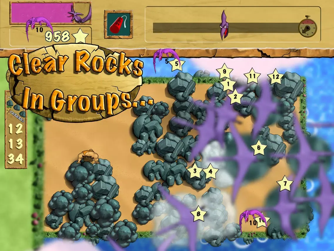 Caveman Cliff Crazy iPad 应用截图