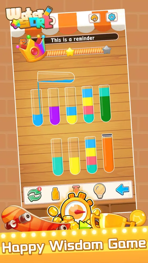 Shiny Water Sort 스크린샷