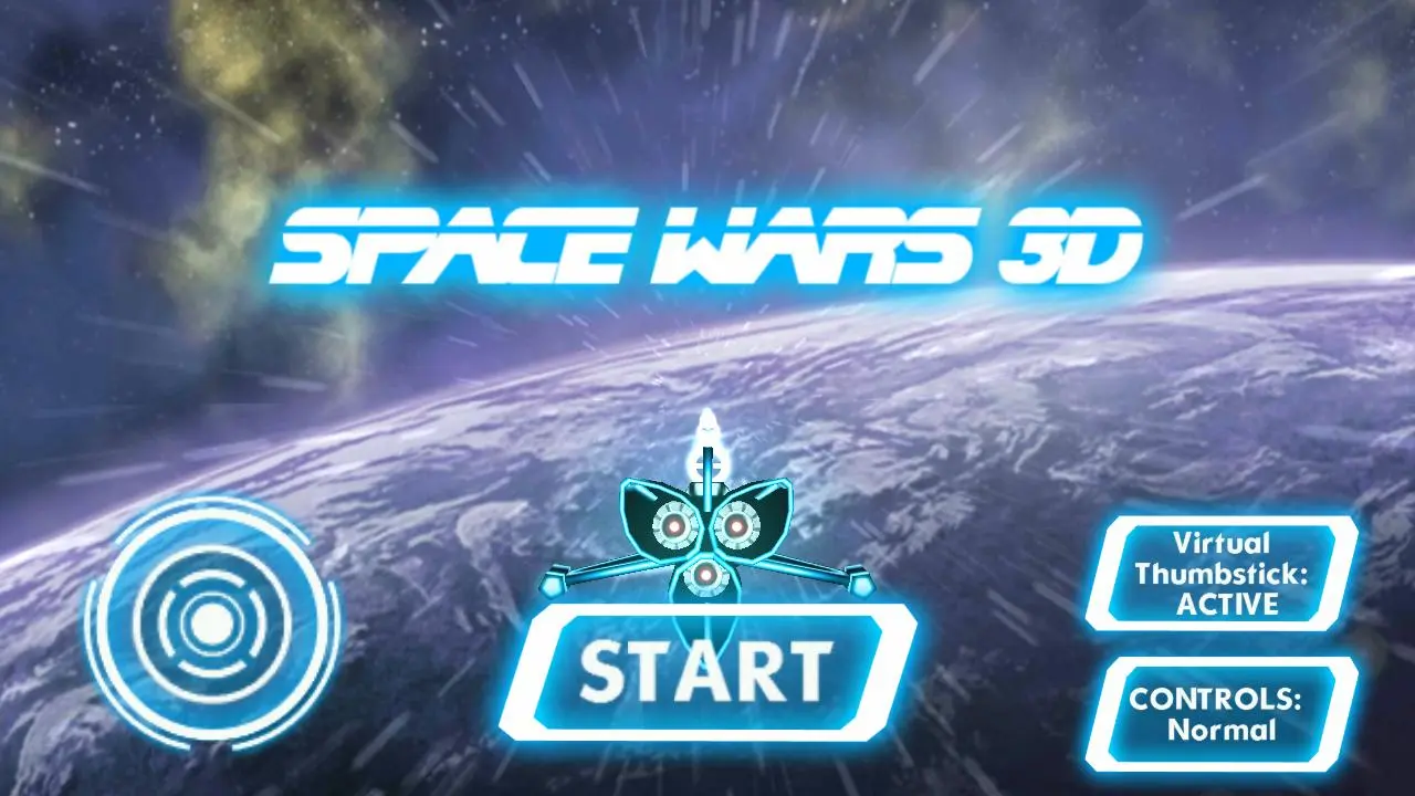 ภาพหน้าจอของ Space Wars 3D