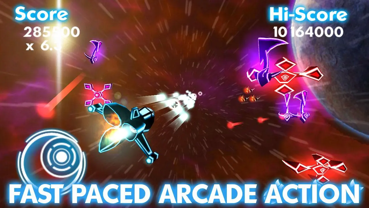 ภาพหน้าจอของ Space Wars 3D
