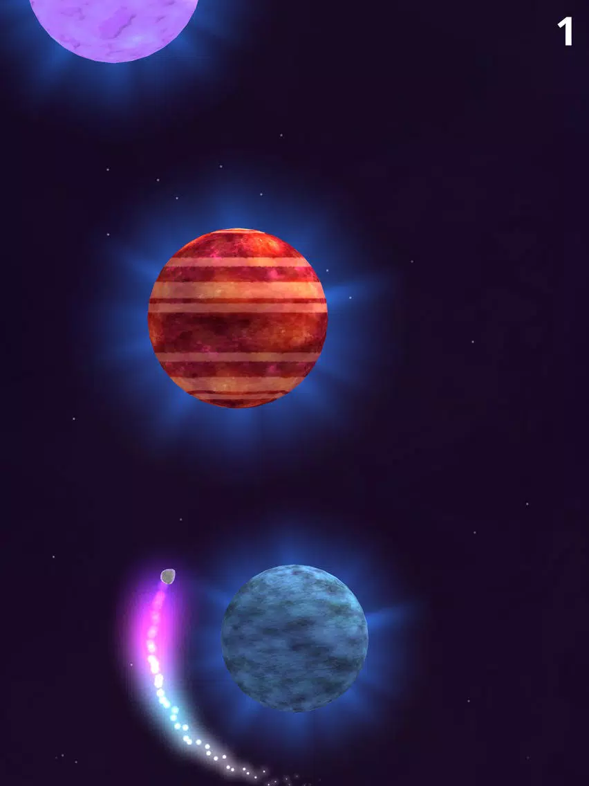 Tangkapan skrin A journey through the galaxy iPad 