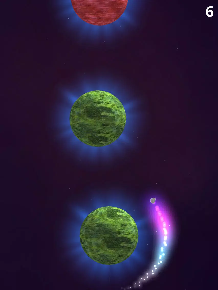 Tangkapan skrin A journey through the galaxy iPad 