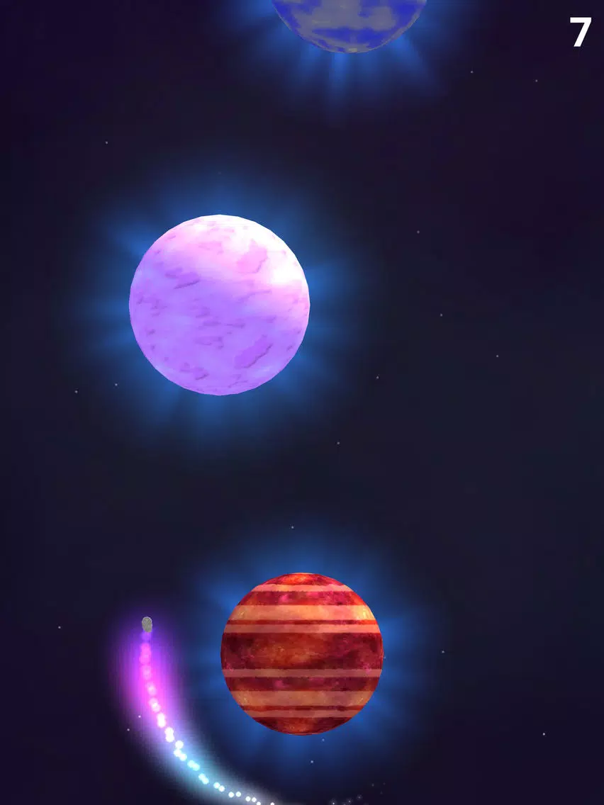 Tangkapan skrin A journey through the galaxy iPad 
