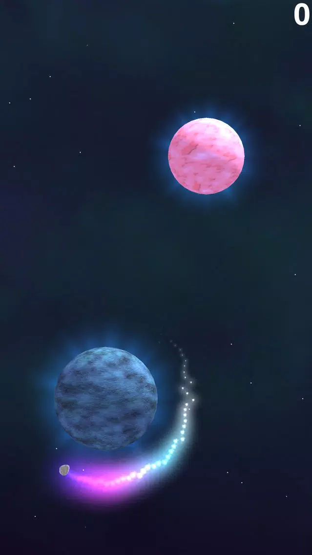 Tangkapan skrin A journey through the galaxy