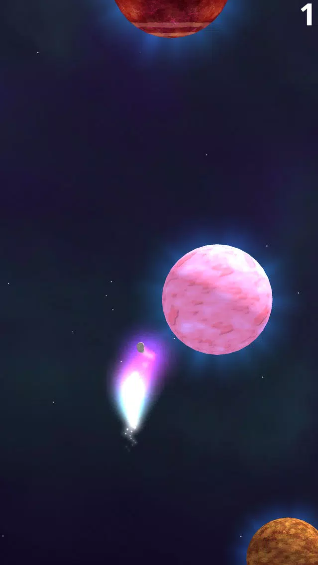 Tangkapan skrin A journey through the galaxy