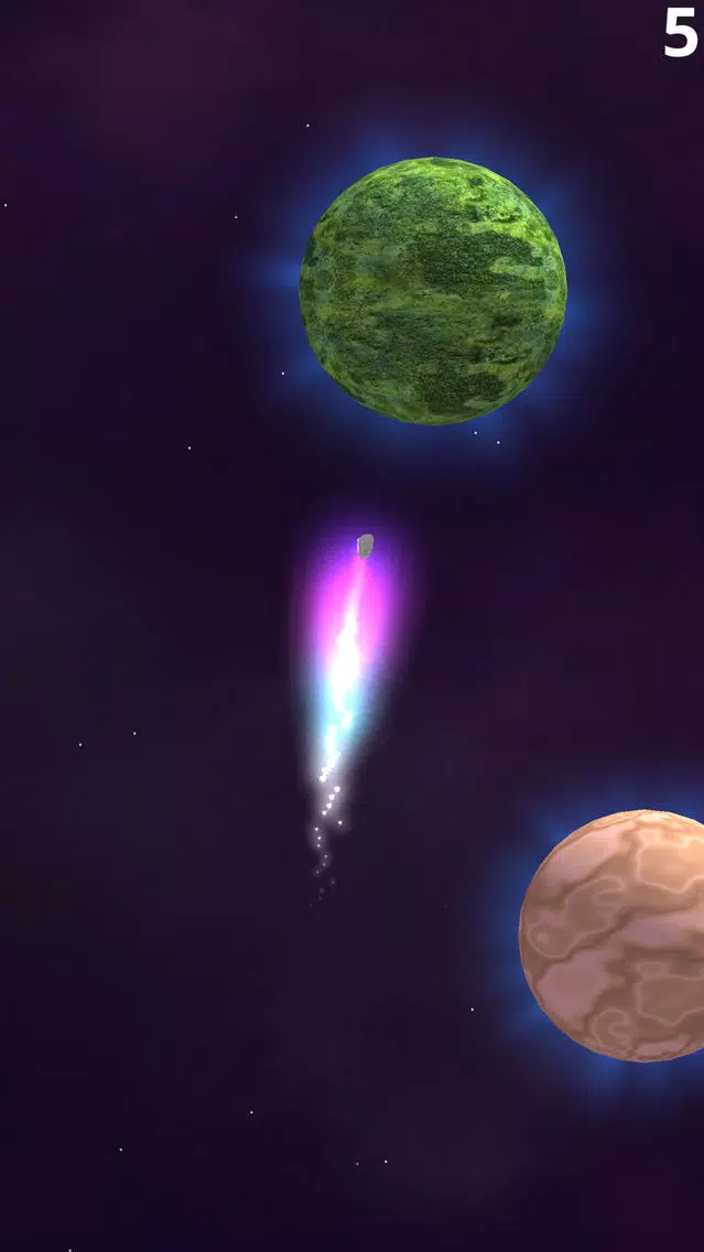 Tangkapan skrin A journey through the galaxy