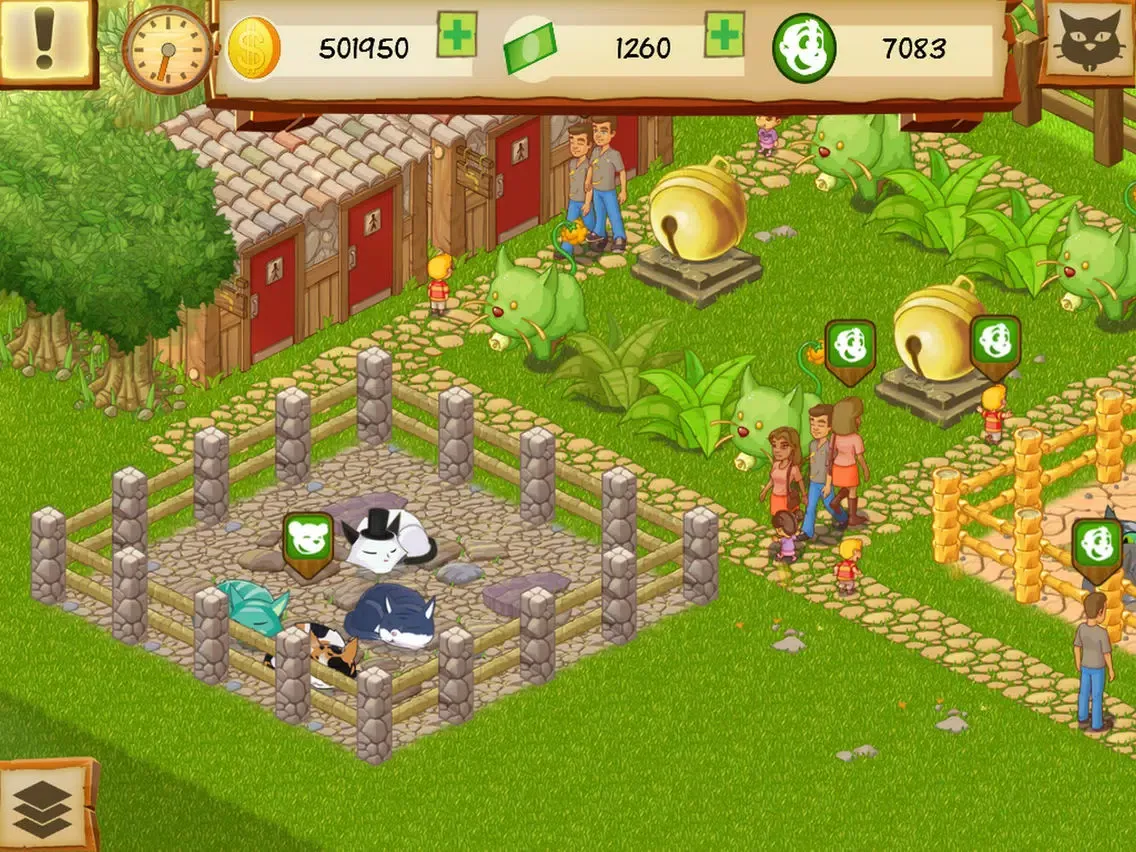Cat Park Tycoon iPad  سکرین شاٹس