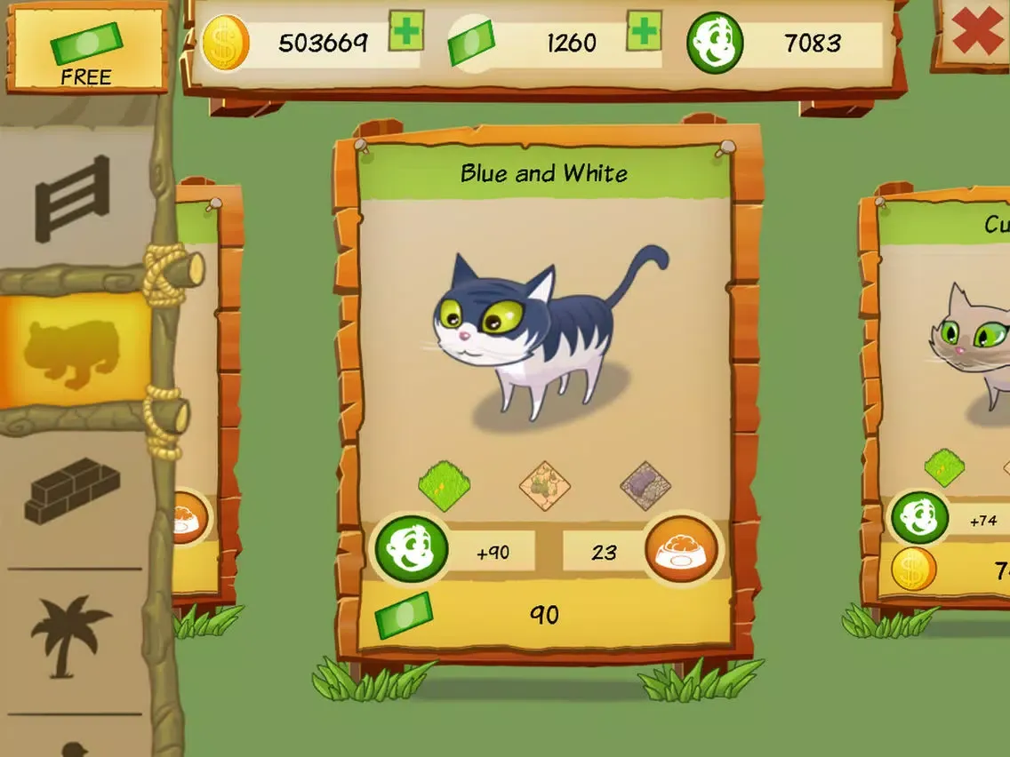 Cat Park Tycoon iPad  سکرین شاٹس