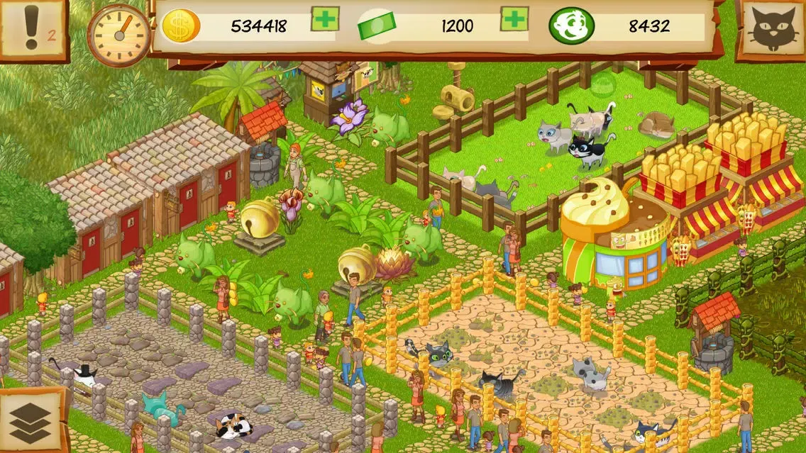 Cat Park Tycoon سکرین شاٹس