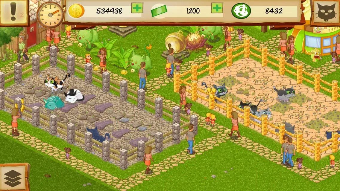 Cat Park Tycoon سکرین شاٹس