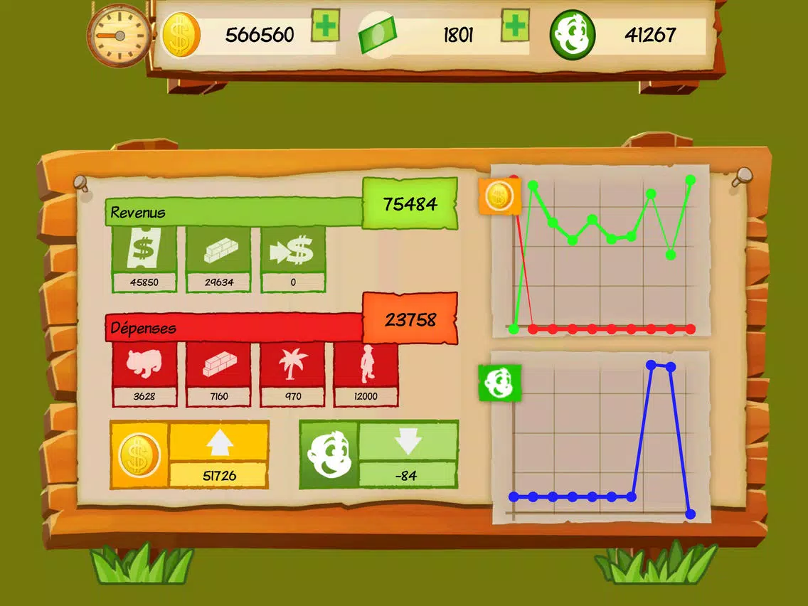 Tangkapan layar Dog Park Tycoon iPad 