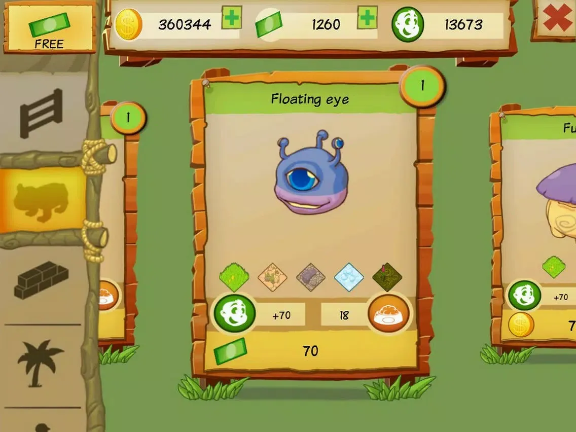 Captures d'écran de Fantasy Park Tycoon iPad 