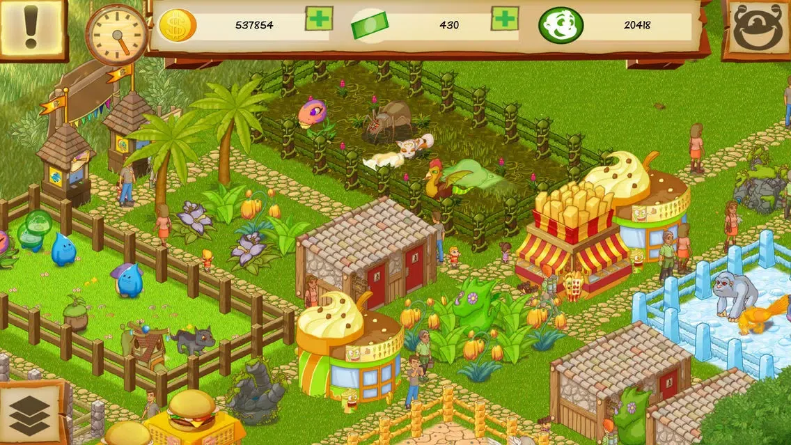 Captures d'écran de Fantasy Park Tycoon