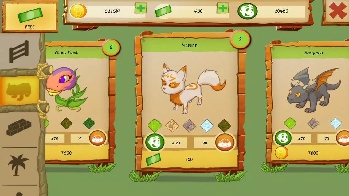 Captures d'écran de Fantasy Park Tycoon