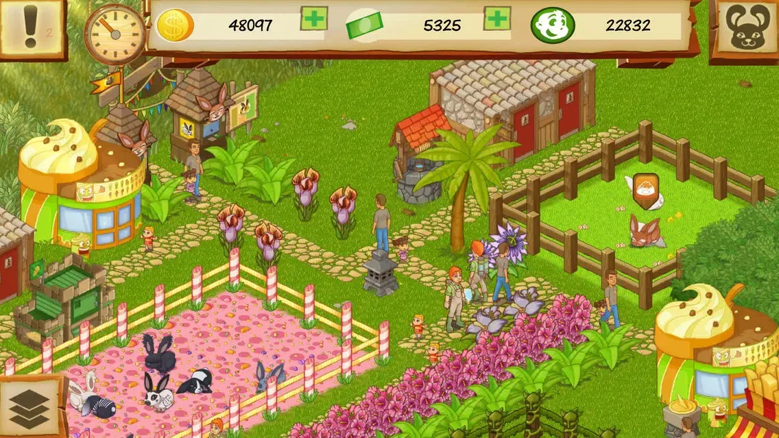 Rabbit Park Tycoon स्क्रीनशॉट