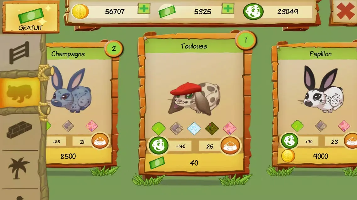 Rabbit Park Tycoon स्क्रीनशॉट